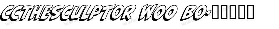 CCTheSculptor W00 Bo字体转换